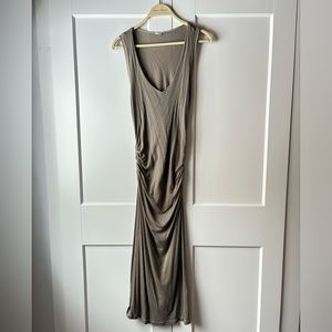 REVOLVE - James Perse ruched maxi ** with repair